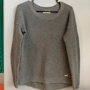 Grey Hollister Sweater